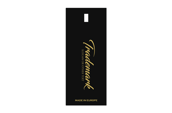 Картонен етикет Модел HT-M107