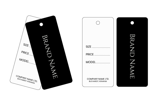 Картонен етикет Модел HT-M112