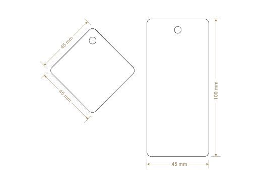 Картонен етикет Модел HT-M94