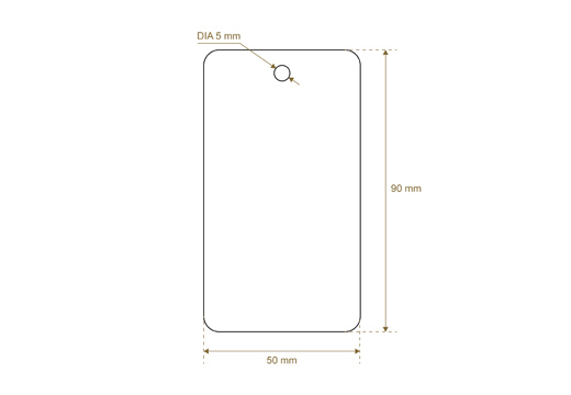 Картонен етикет Модел HT-M98