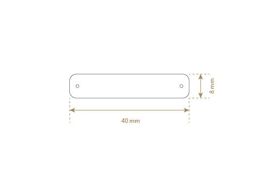 Етикет от изкуствена кожа Модел EP-M107