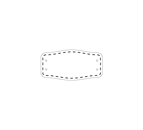 Етикет от изкуствена кожа Модел EP-M114