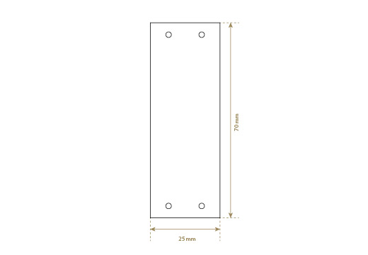 Етикет от изкуствена кожа Модел EP-M119