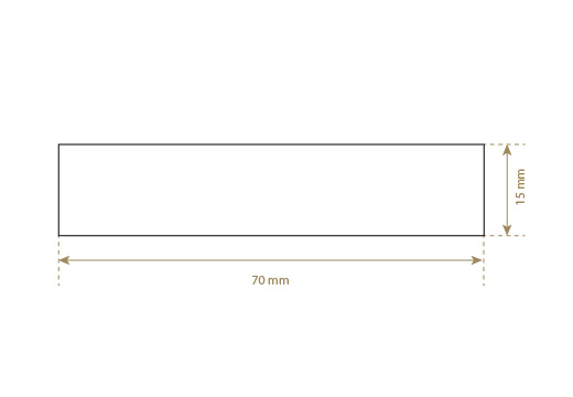 Етикет от изкуствена кожа Модел EP-M146