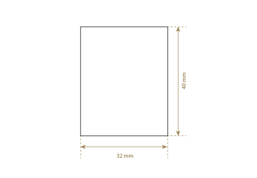 Етикет от изкуствена кожа Модел EP-M147