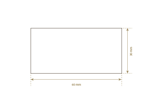 Етикет от изкуствена кожа Модел EP-M154