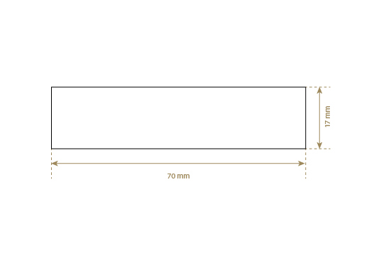 Етикет от изкуствена кожа Модел EP-M157