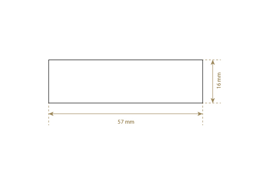Етикет от изкуствена кожа Модел EP-M167