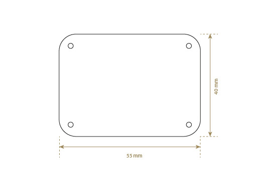 Етикет от естествена кожа Модел EP-M23