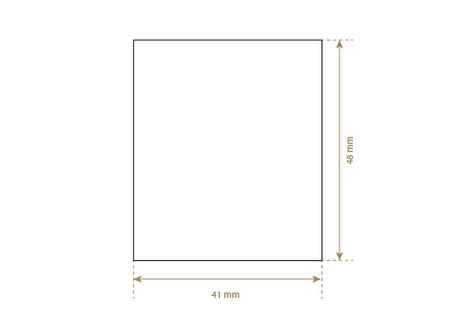 Етикет от естествена кожа Модел EP-M41