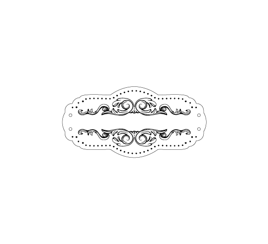 Етикет от естествена кожа Модел EP-M5