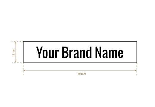 Печатен текстилен етикет Regular Style Модел TL-M2