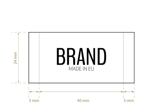 Текстилни тъкани етикети Remarkable Style Модел WL-M95